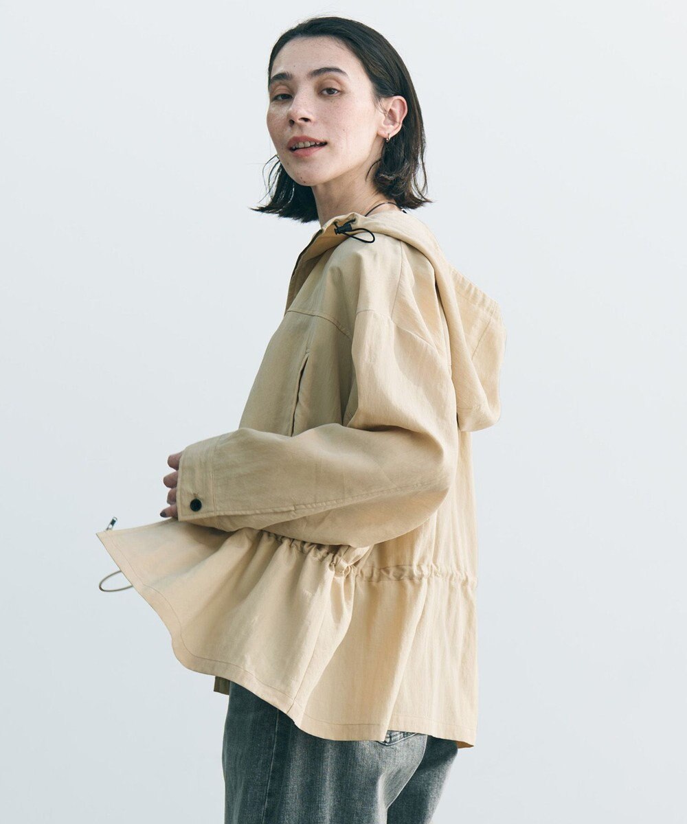 UNFILO L ドロスト フーディブルゾン 