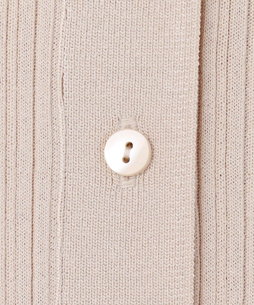 自由区 【カトリエムブーケ】Cotes melangees a la soie ボタンフロントトップス 