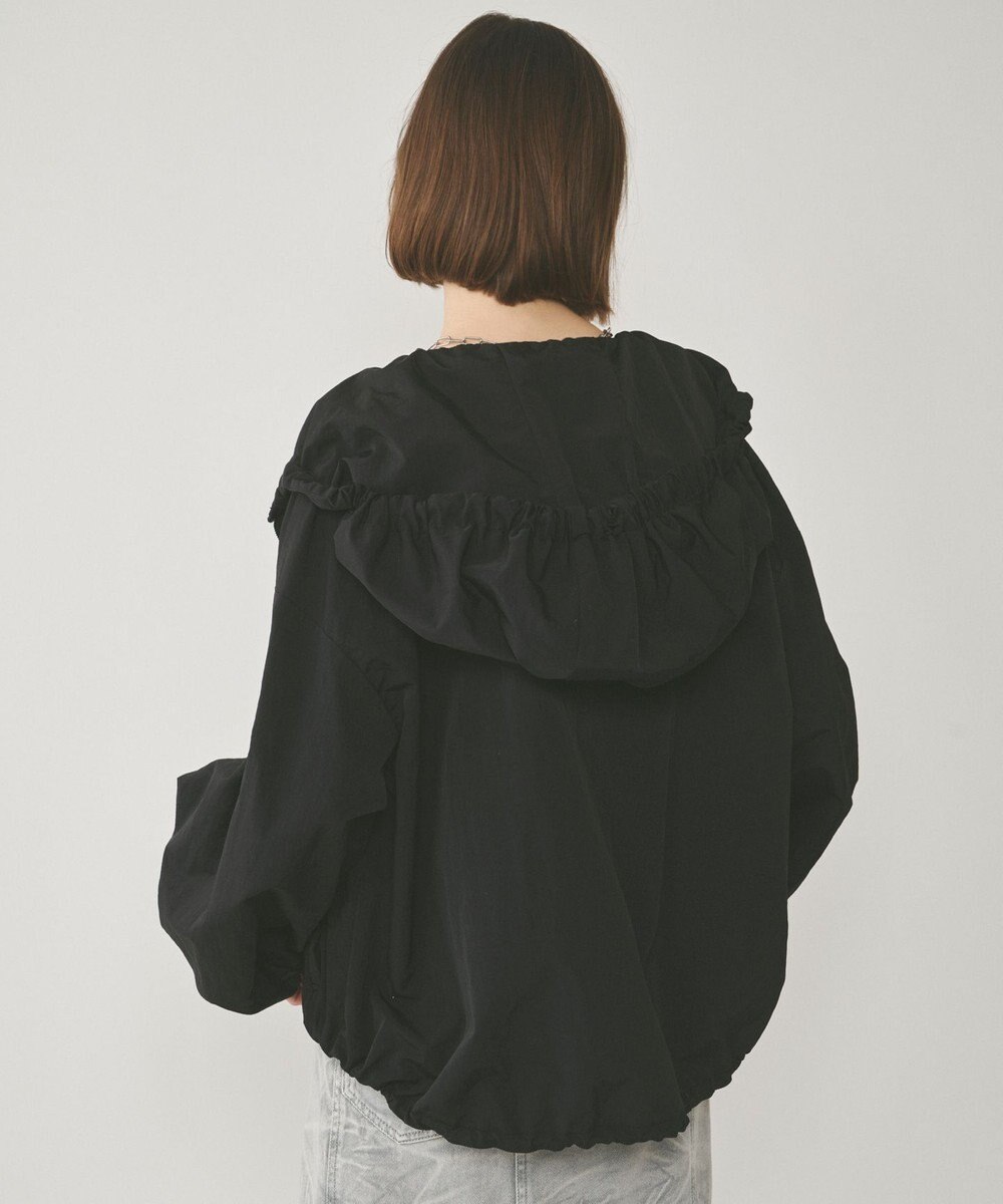 GRACE CONTINENTAL ナイロンバルーンフードジャケット 