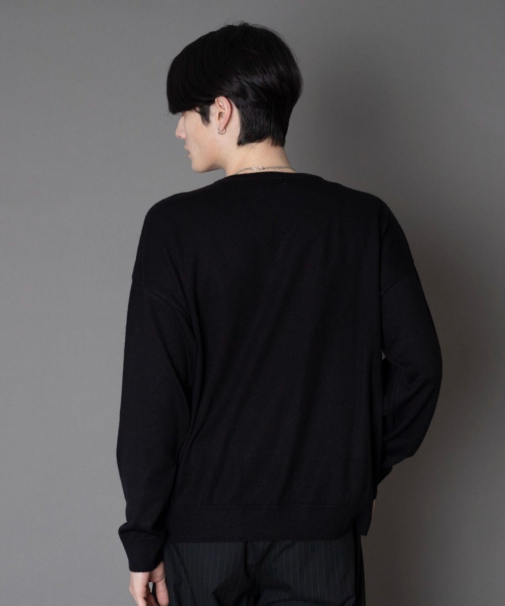 WEGO アクセ付きワンポイントニットプルオーバー（LS） 