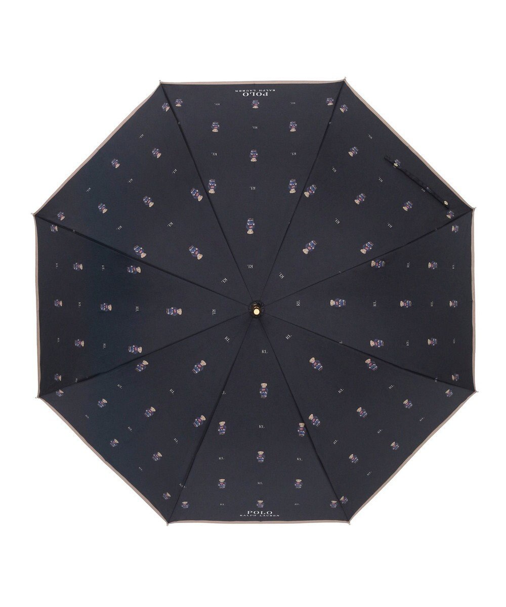 MOONBAT POLO RALPH LAUREN（ポロ ラルフローレン） 長傘 FLAG BEAR ポロベア ドット 