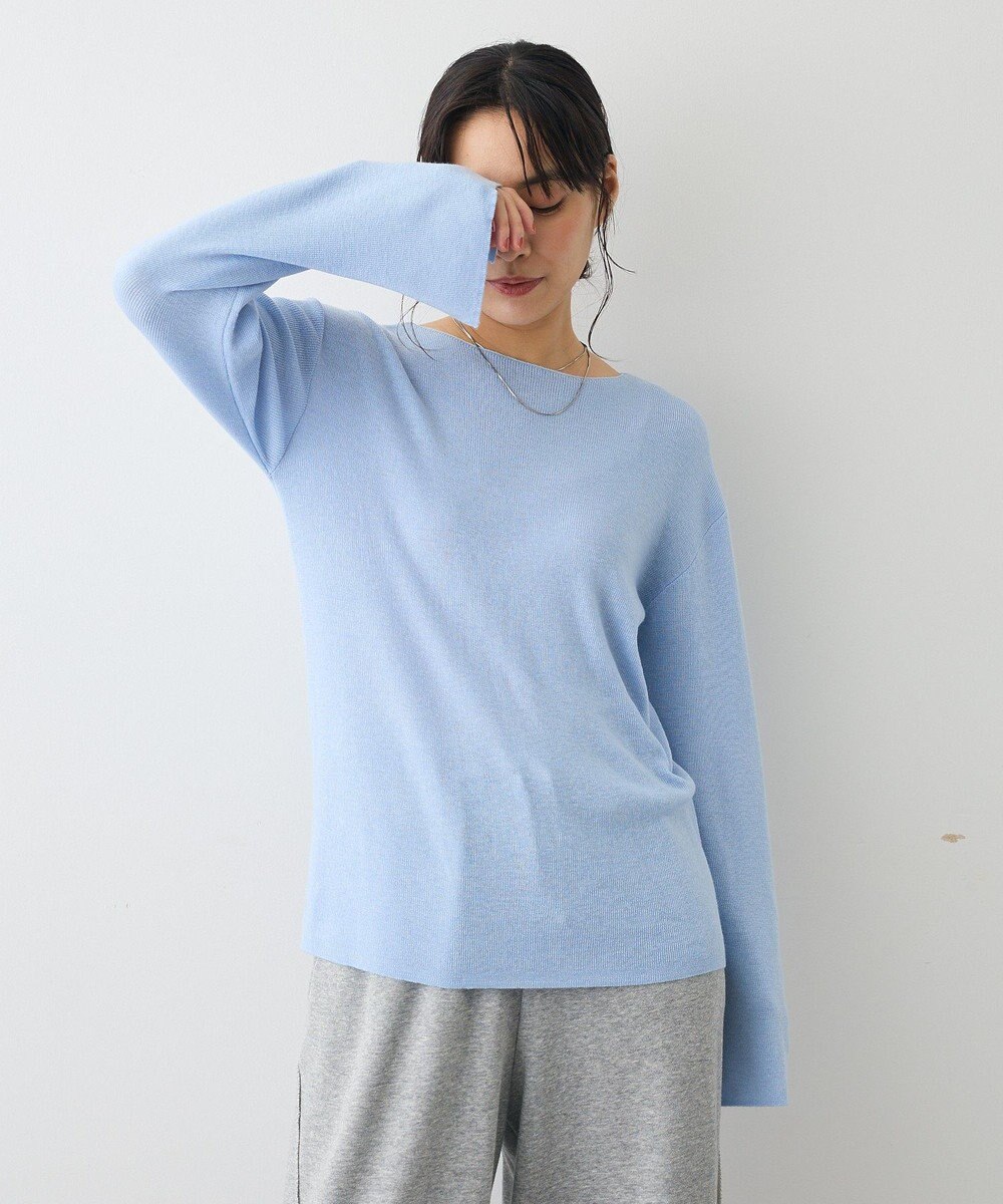 CRAFT STANDARD BOUTIQUE ボートネックニットプルオーバー 