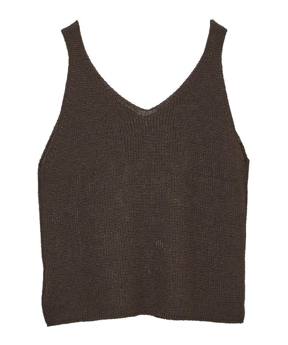 earth music&ecology ＳＥＴ２点メッシュニットカーディガン＋ビスチェ 