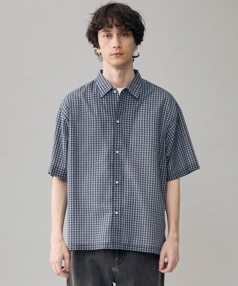 UNFILO MENS イージーケア エアリーシアーシャツ 半袖 