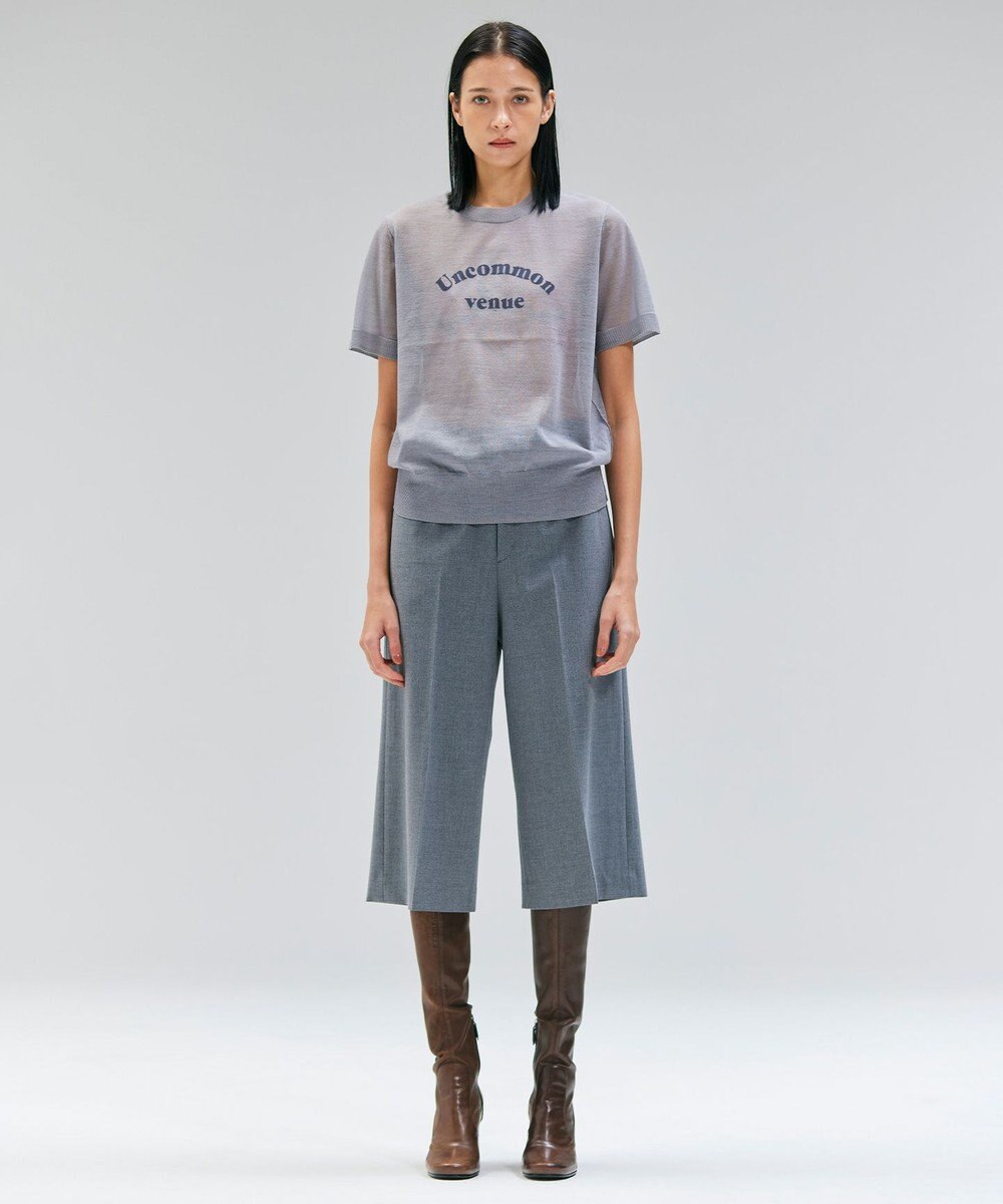 BEIGE， 【セットアップ対応・洗える】ZEPHYR / ウールライクハーフパンツ 