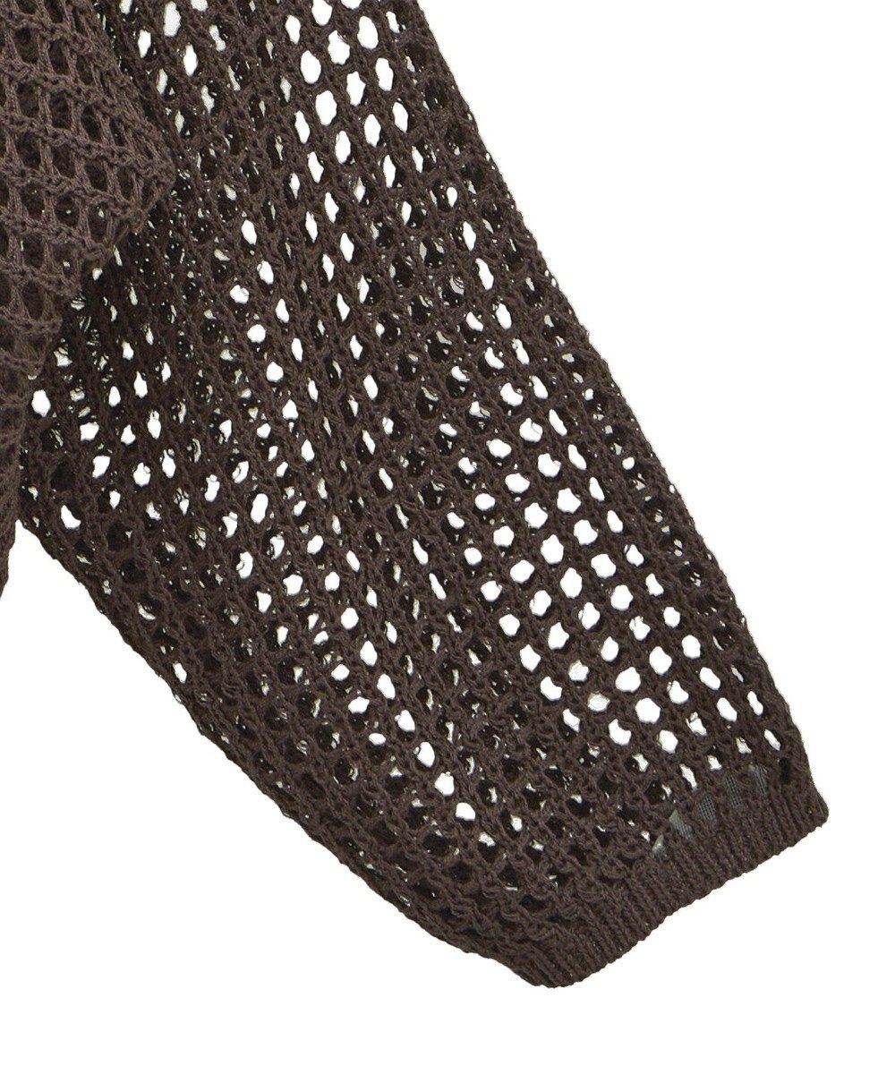 earth music&ecology ＳＥＴ２点メッシュニットカーディガン＋ビスチェ 