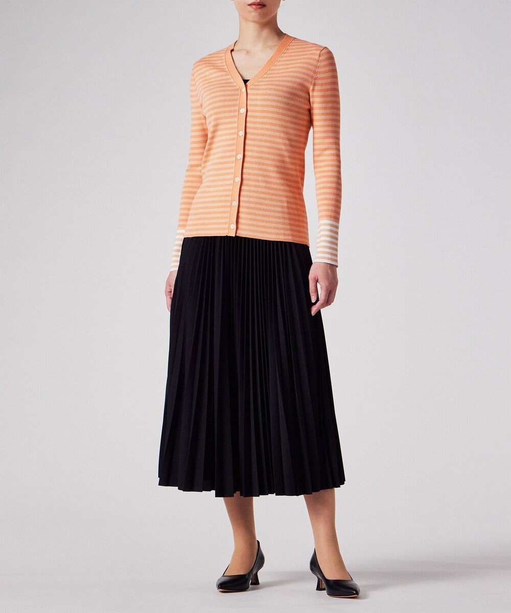 Paul Smith 【洗える】リブ ボーダー カーディガン 