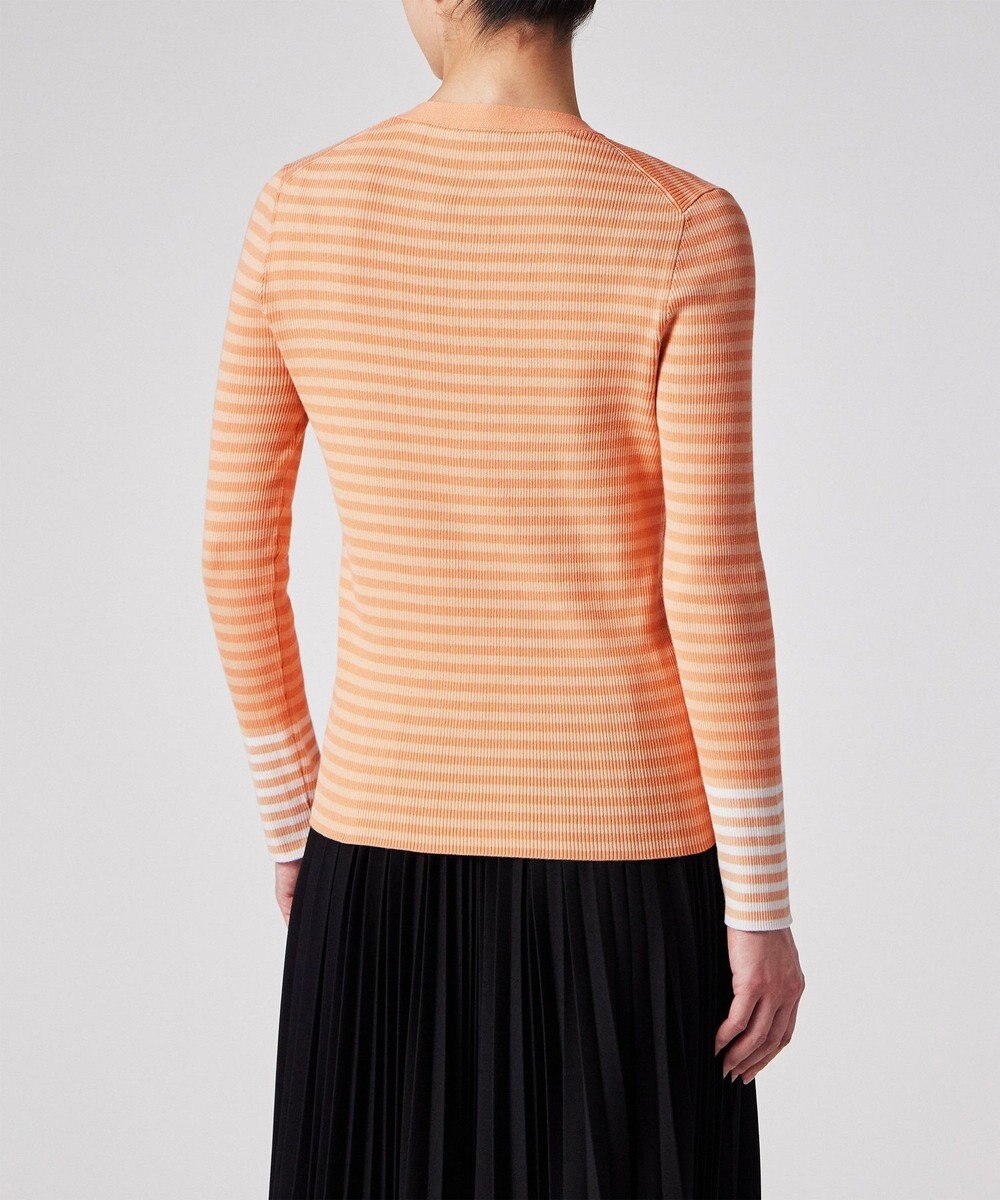 Paul Smith 【洗える】リブ ボーダー カーディガン 