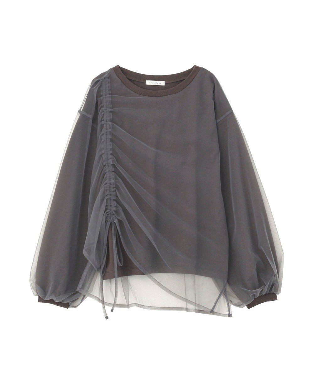 Green Parks シャーリングチュールドッキングプルオーバー 