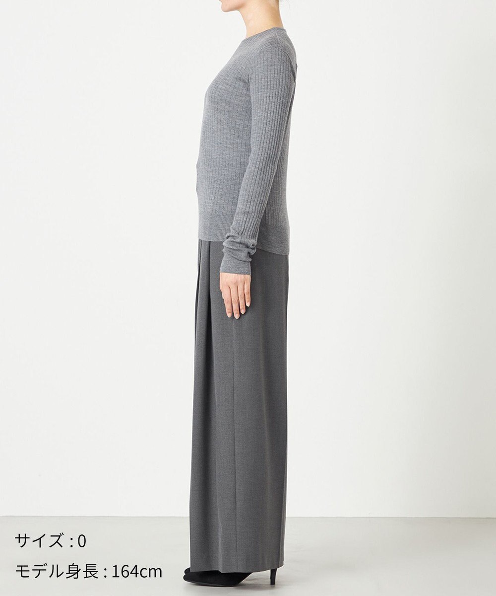 NAVE 【Nave・手洗い可】リュクスウール クルーネックニット 