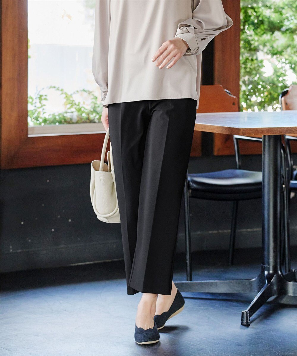 Tiaclasse 【日本製・洗える・接触冷感・吸水速乾・UVカット】サーラドライ・ワイドパンツ 