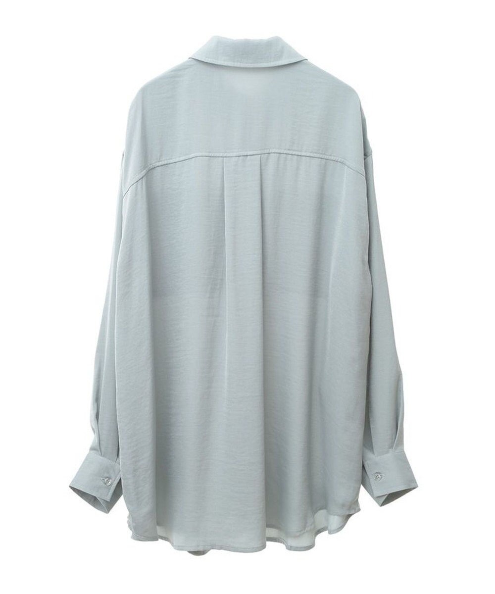 Green Parks ・ＳＵＧＡＲ　ＳＰＯＯＮ　サテンオーバーシャツチュニック 