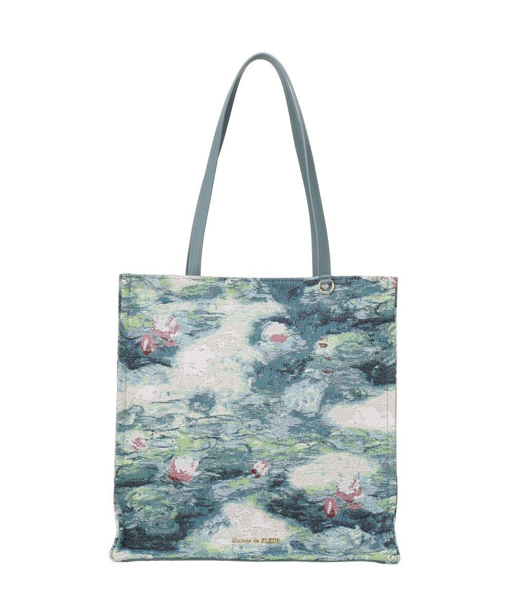 Maison de FLEUR ゴブランスクエアトート 