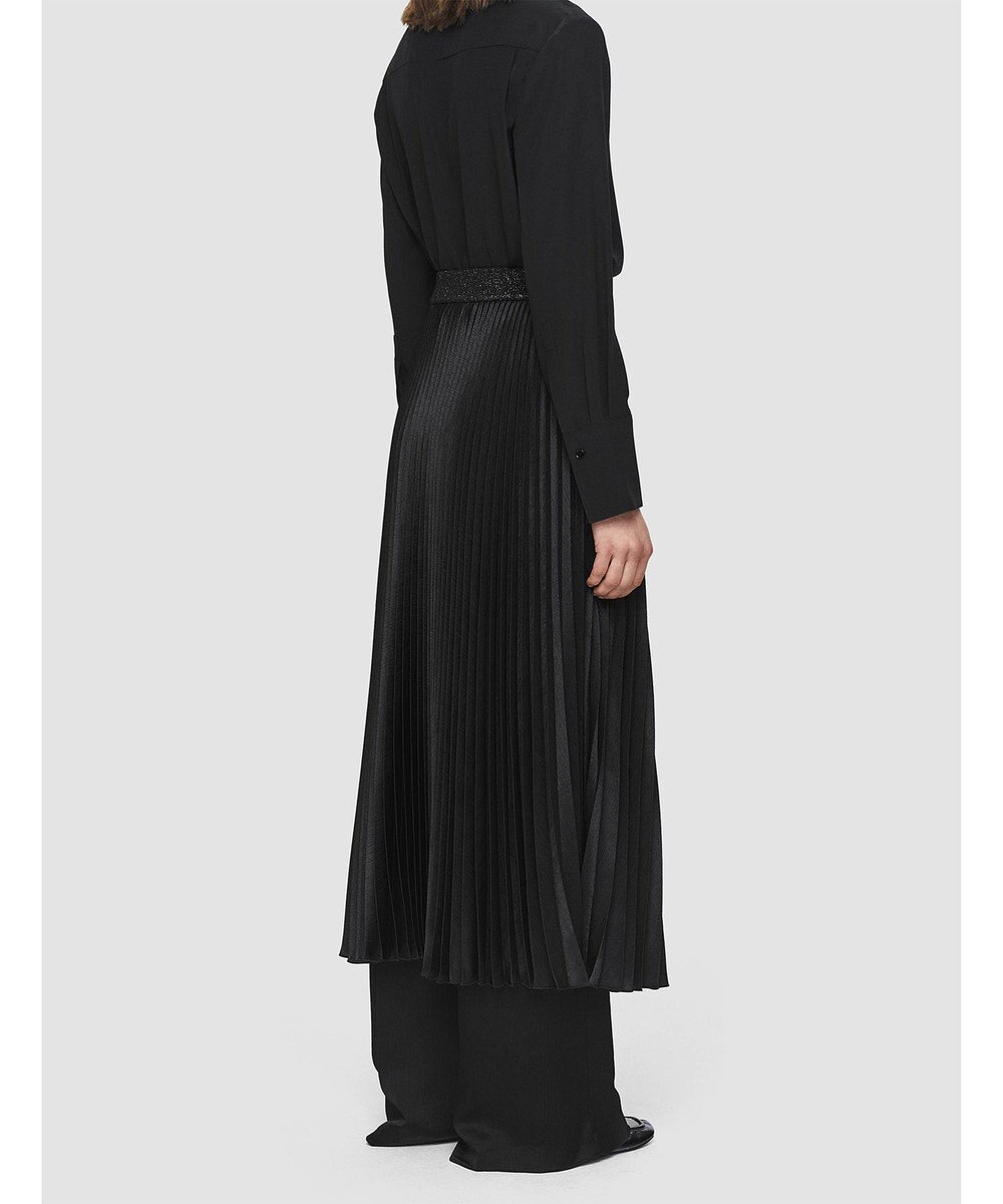 JOSEPH プレーテッドウールルレックス　プリーツスカート 