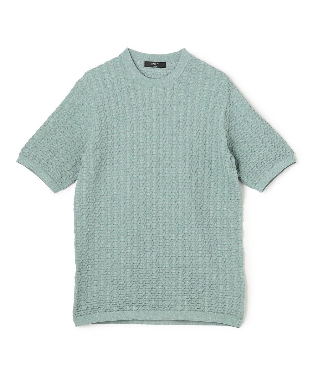 JOSEPH HOMME ドライコットンリンクス　半袖クルーネックニット 
