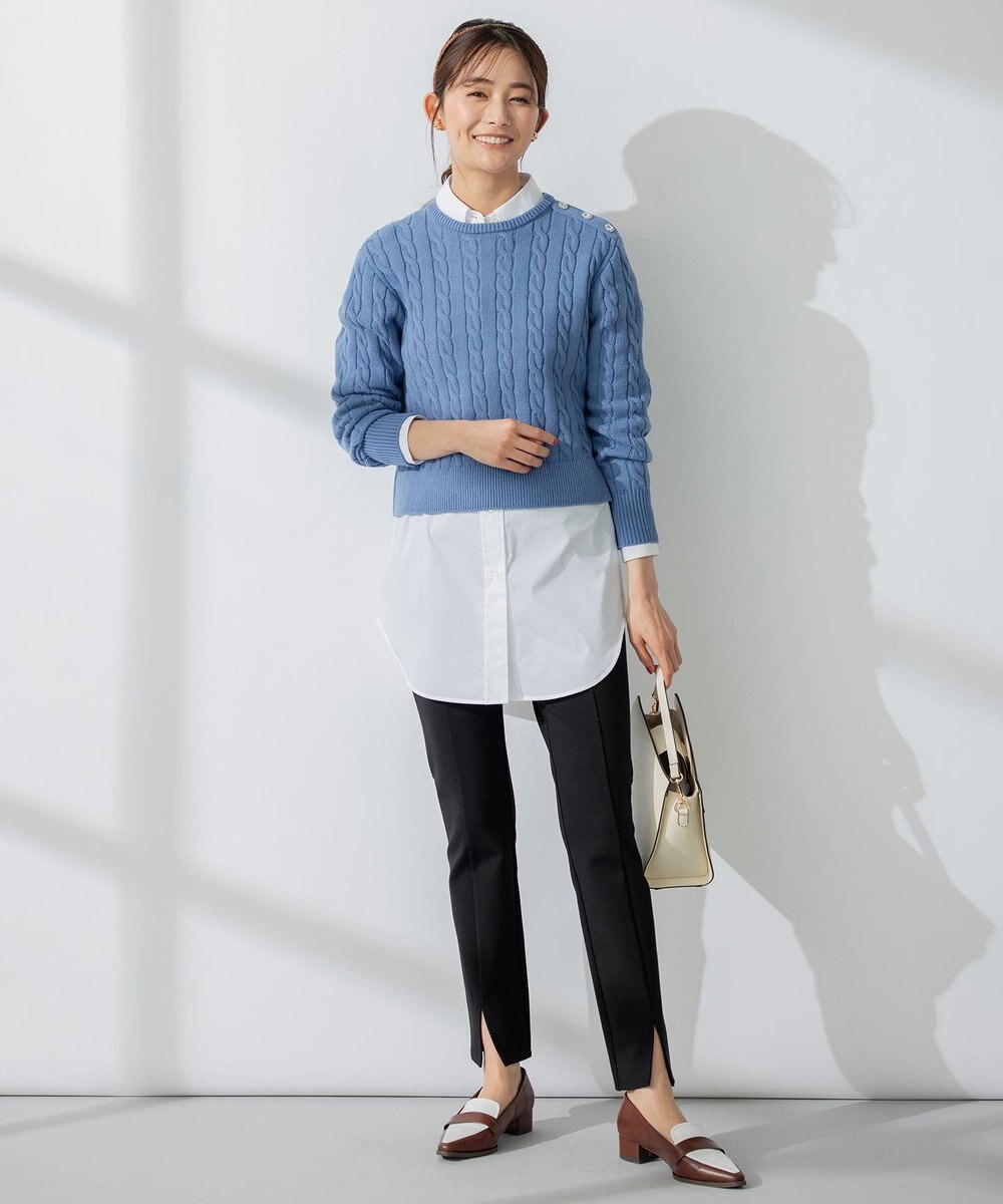 組曲 【22.5cm~24.5cm】バイカラーコンビローファー 