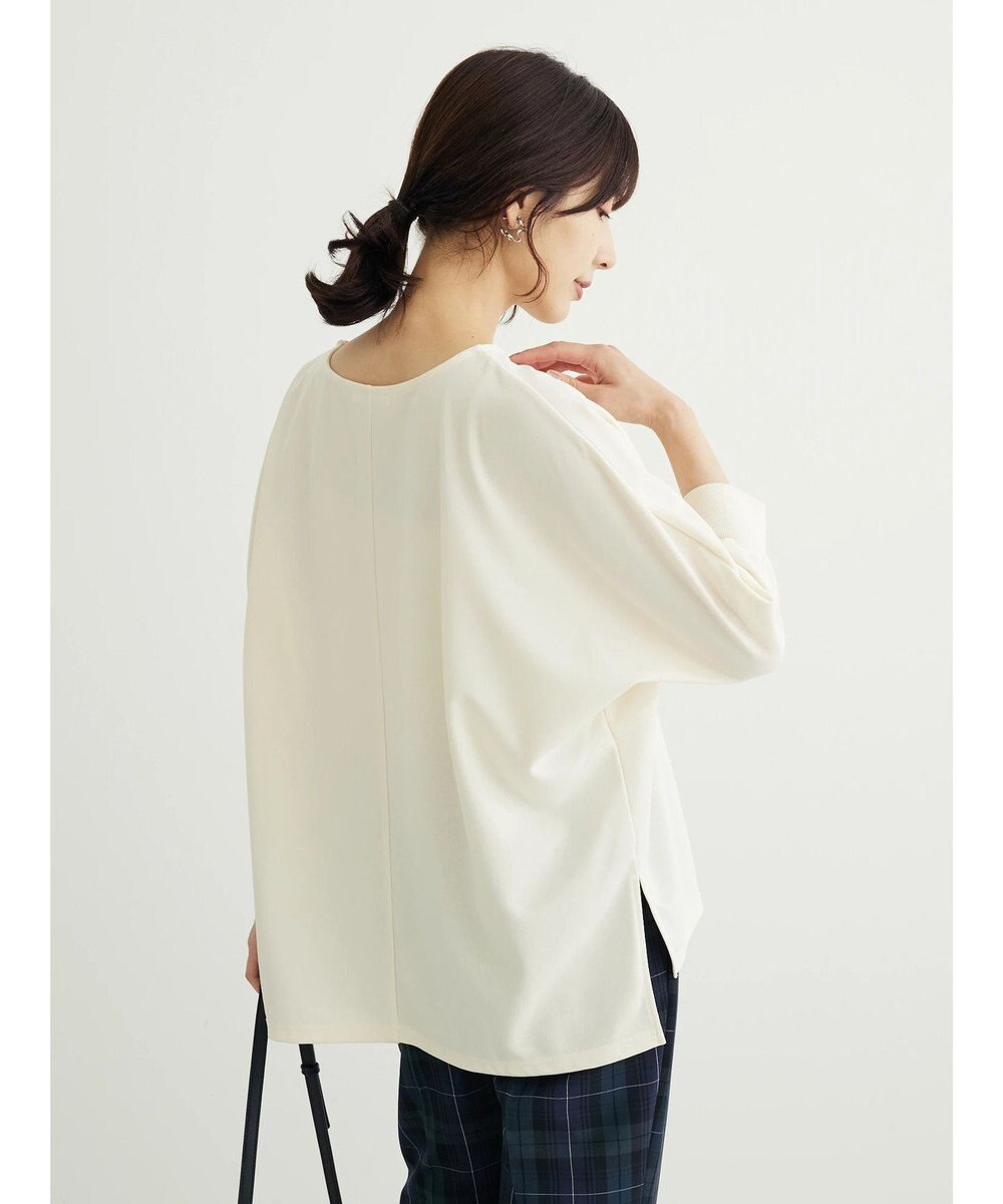 Green Parks ジョーゼットドルマンカットプルオーバー 