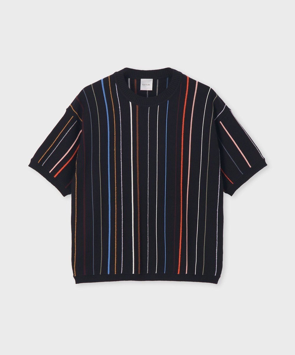 Paul Smith マルチカラーライン 半袖ニット 