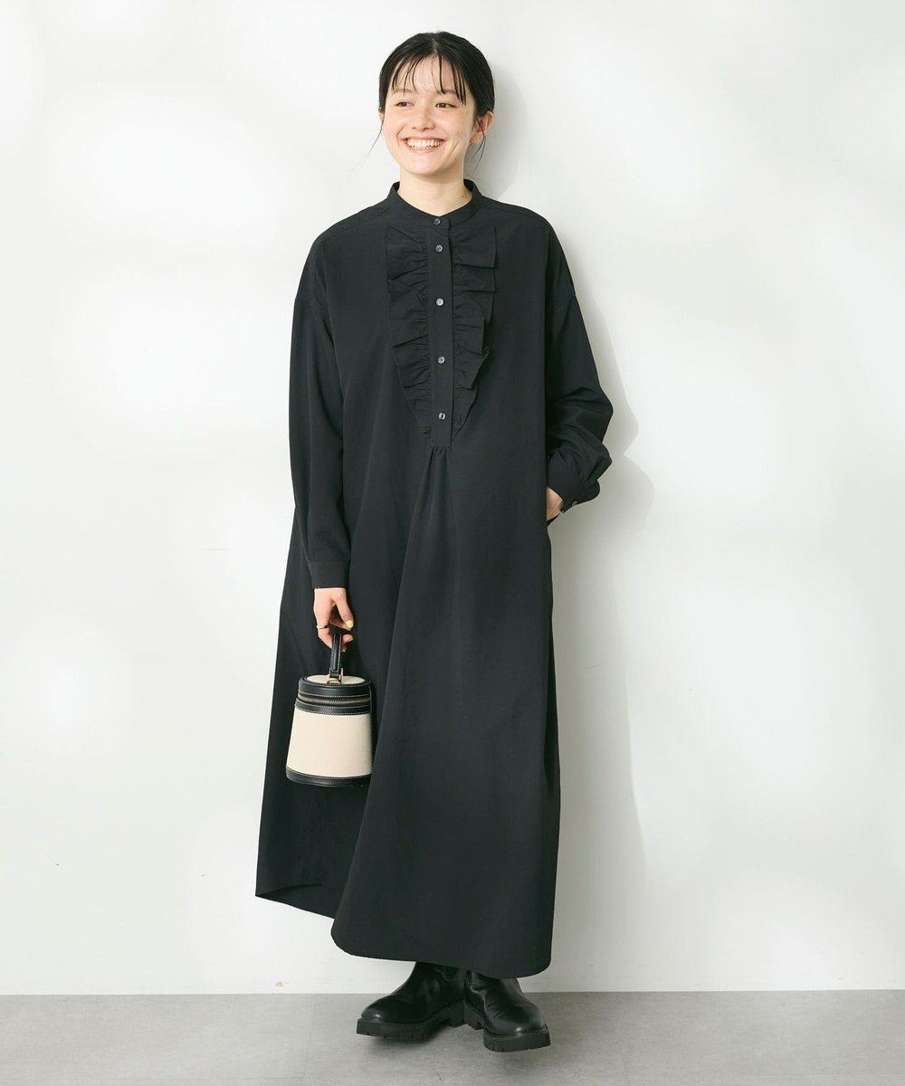 CRAFT STANDARD BOUTIQUE デシンフリルワンピース 