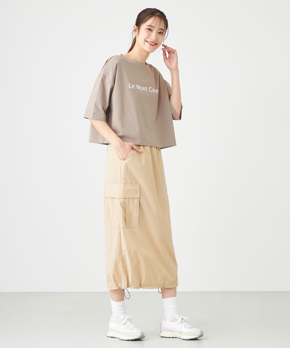 SHARE PARK LADIES 【UVカット・吸水速乾・ストレッチ・軽量 】ロゴショートTシャツ（S・Mサイズ） 