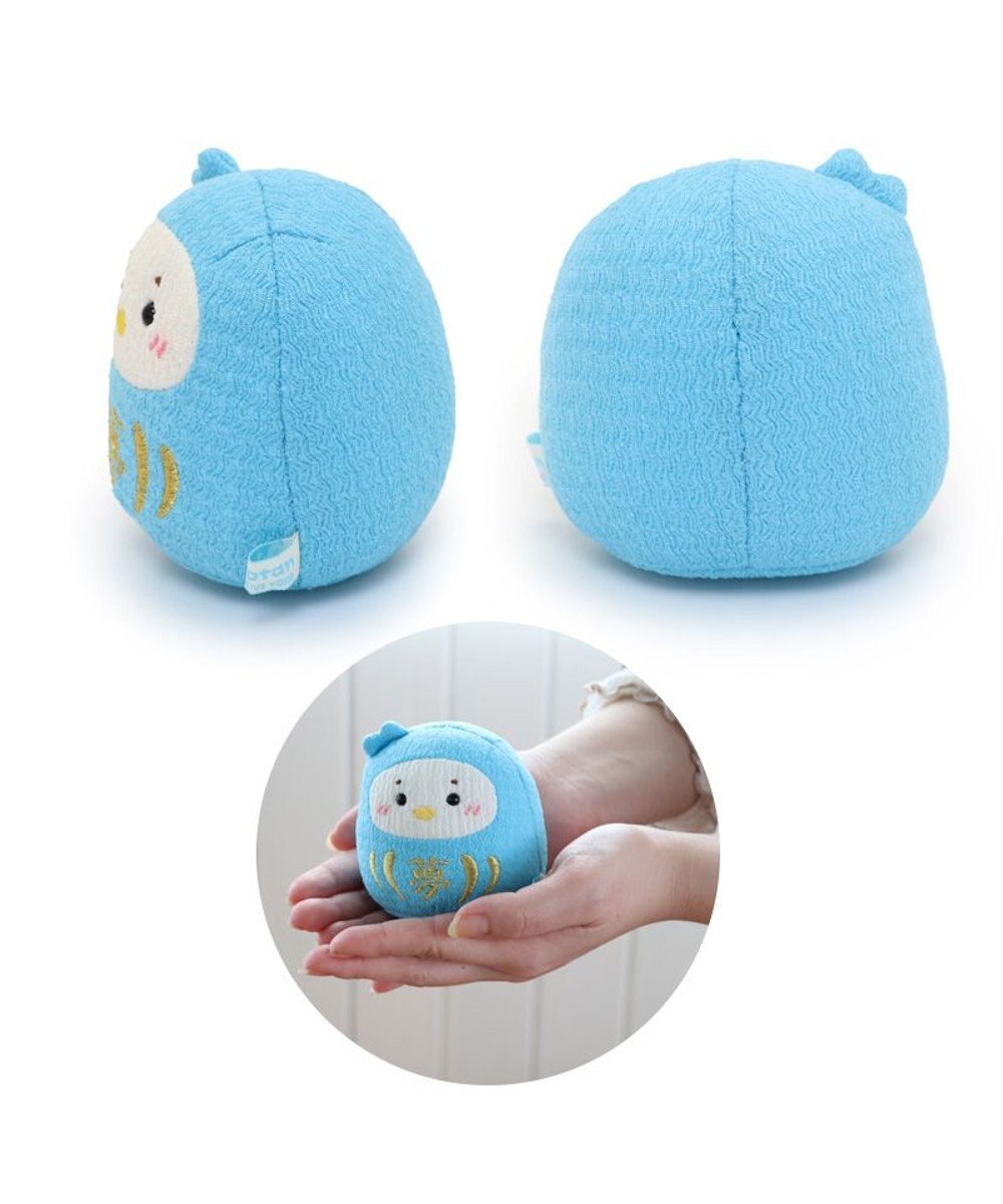 Mother garden しろたん 手のり ちりめん だるま マスコット ちびちびマスコット 8cm 【単品】 