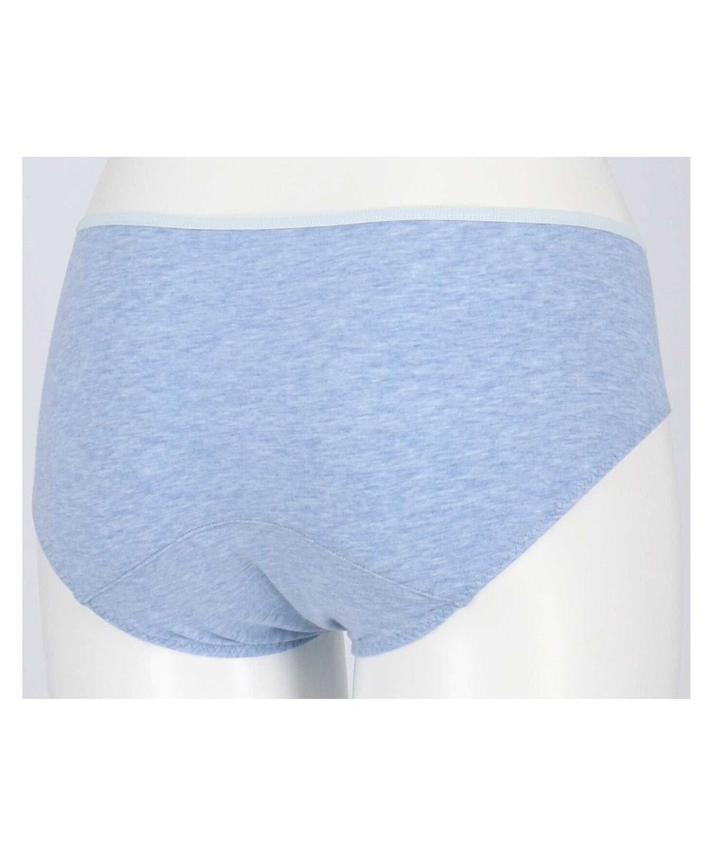 une nana cool 綿ベア天竺 カラーブロッキング サニタリーショーツ 