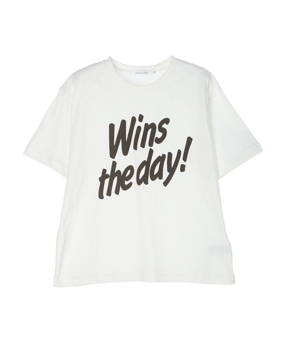 AMERICAN HOLIC Ｏｎｅ　ｗｏｒｄ　ロゴカットプルオーバー 