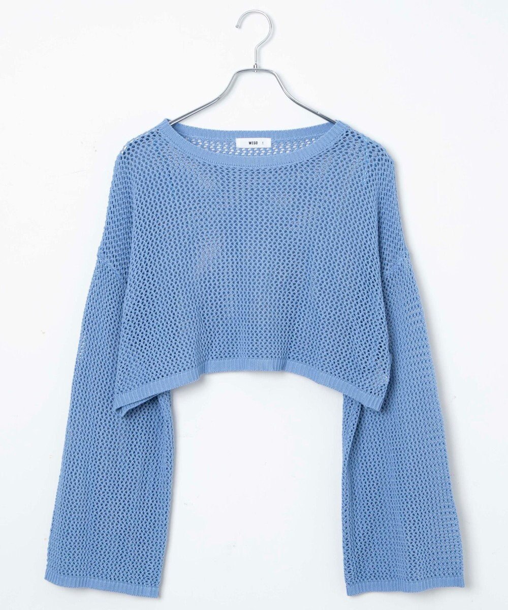 WEGO ショートメッシュニットプルオーバー 
