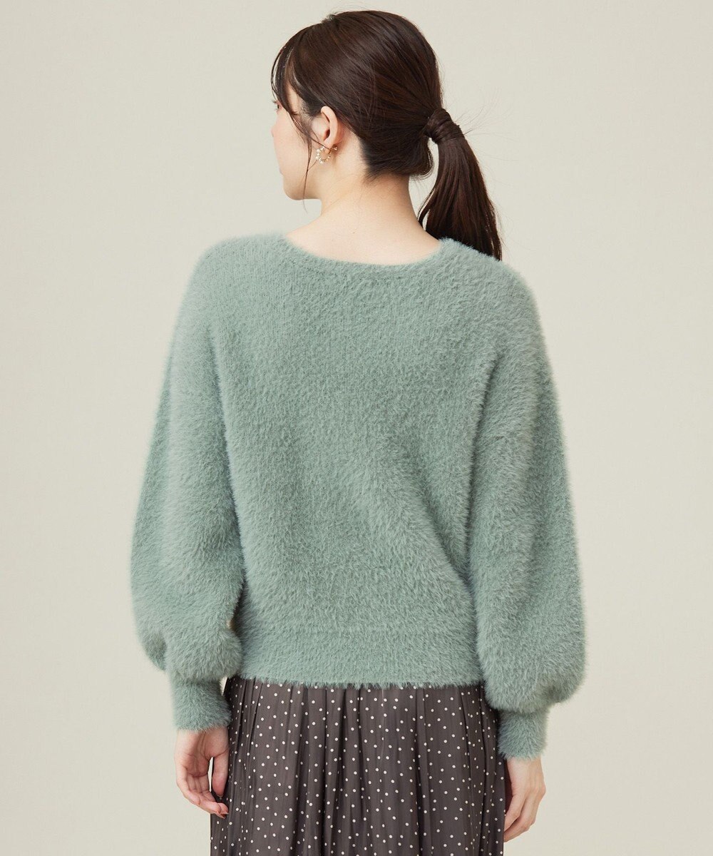 ANY SIS 【洗える】シャギー ニット 
