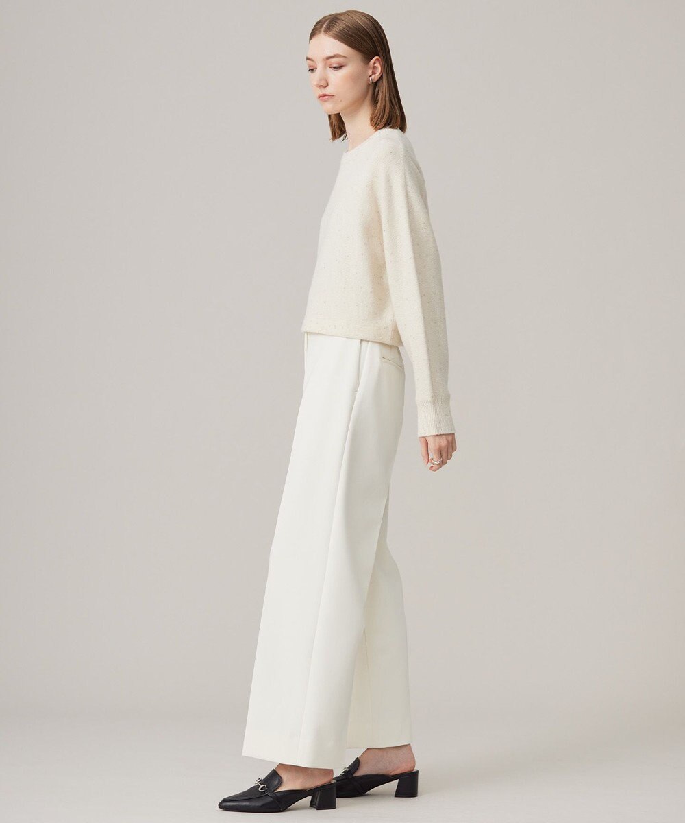 ICB 【洗える】 Peツイルダウンファブリック ワイドパンツ 