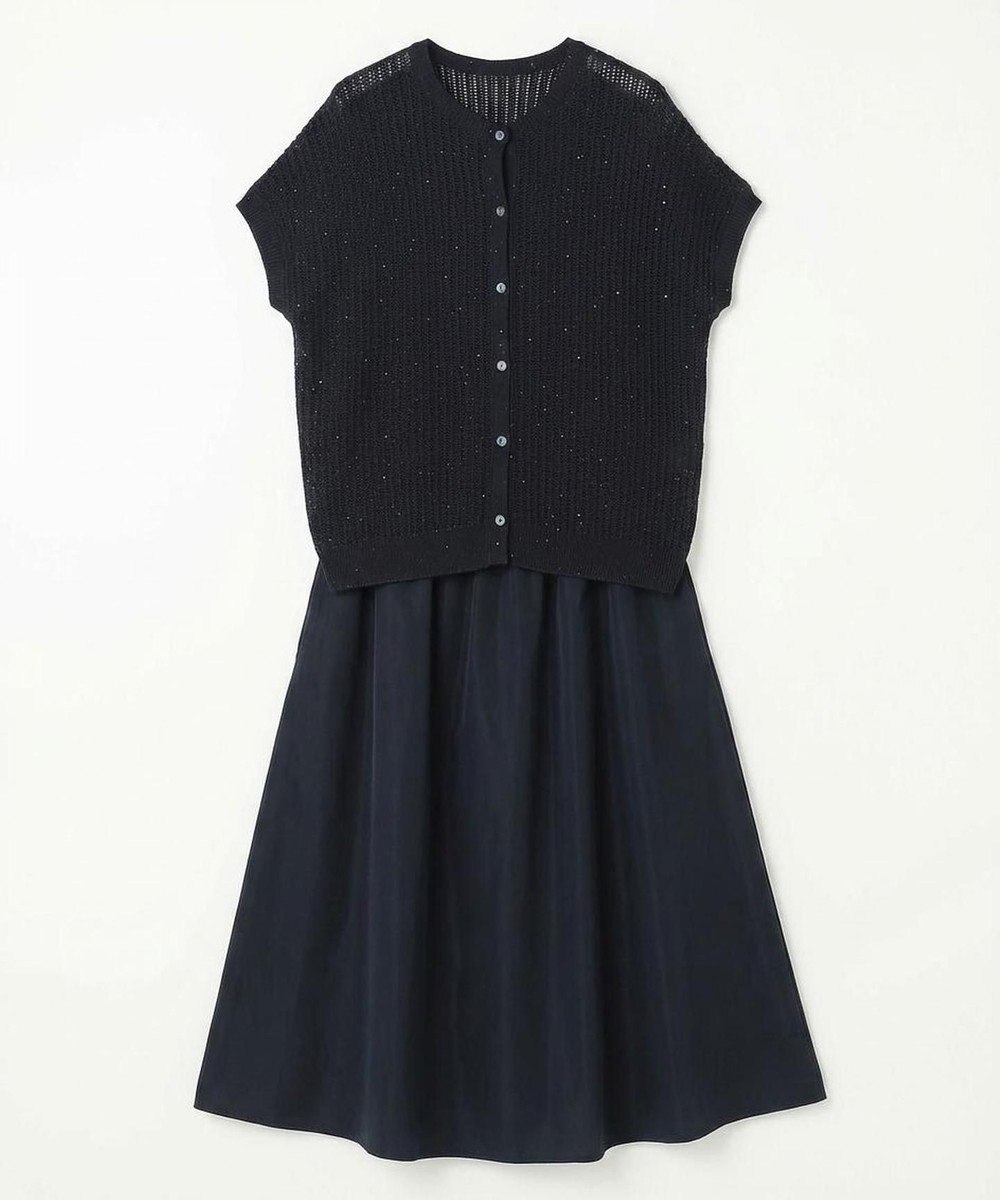 自由区 S 【WEB限定・2点SET・着回し3WAY以上】セットアップニット・スカート 