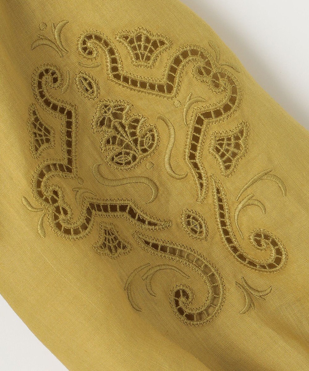 23区 【洗える】ブロドリー ダンデル ブラウス 