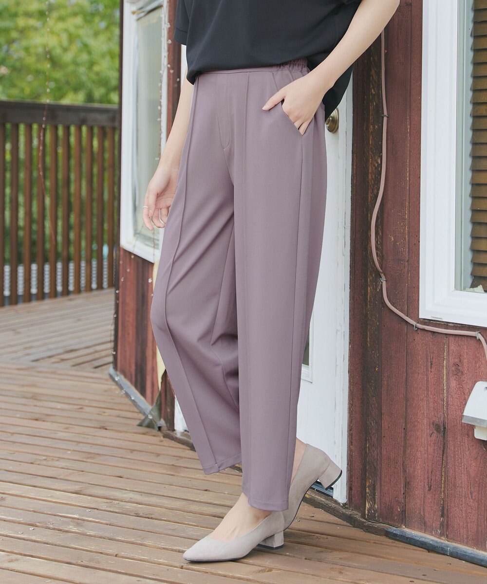 Tiaclasse 【サラごこち】選べるパンツ(テーパード/ワイド） 