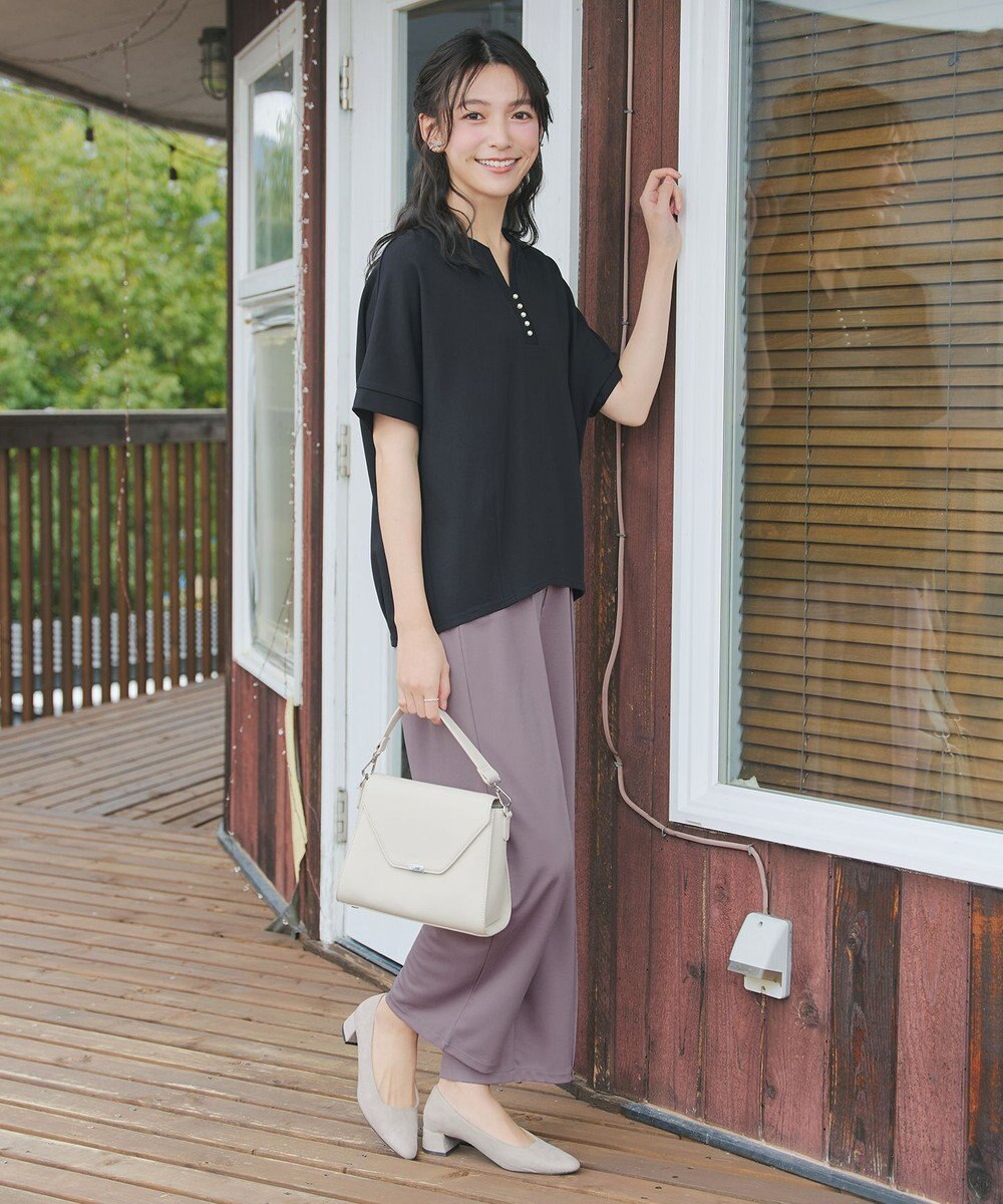 Tiaclasse 【サラごこち】選べるパンツ(テーパード/ワイド） 