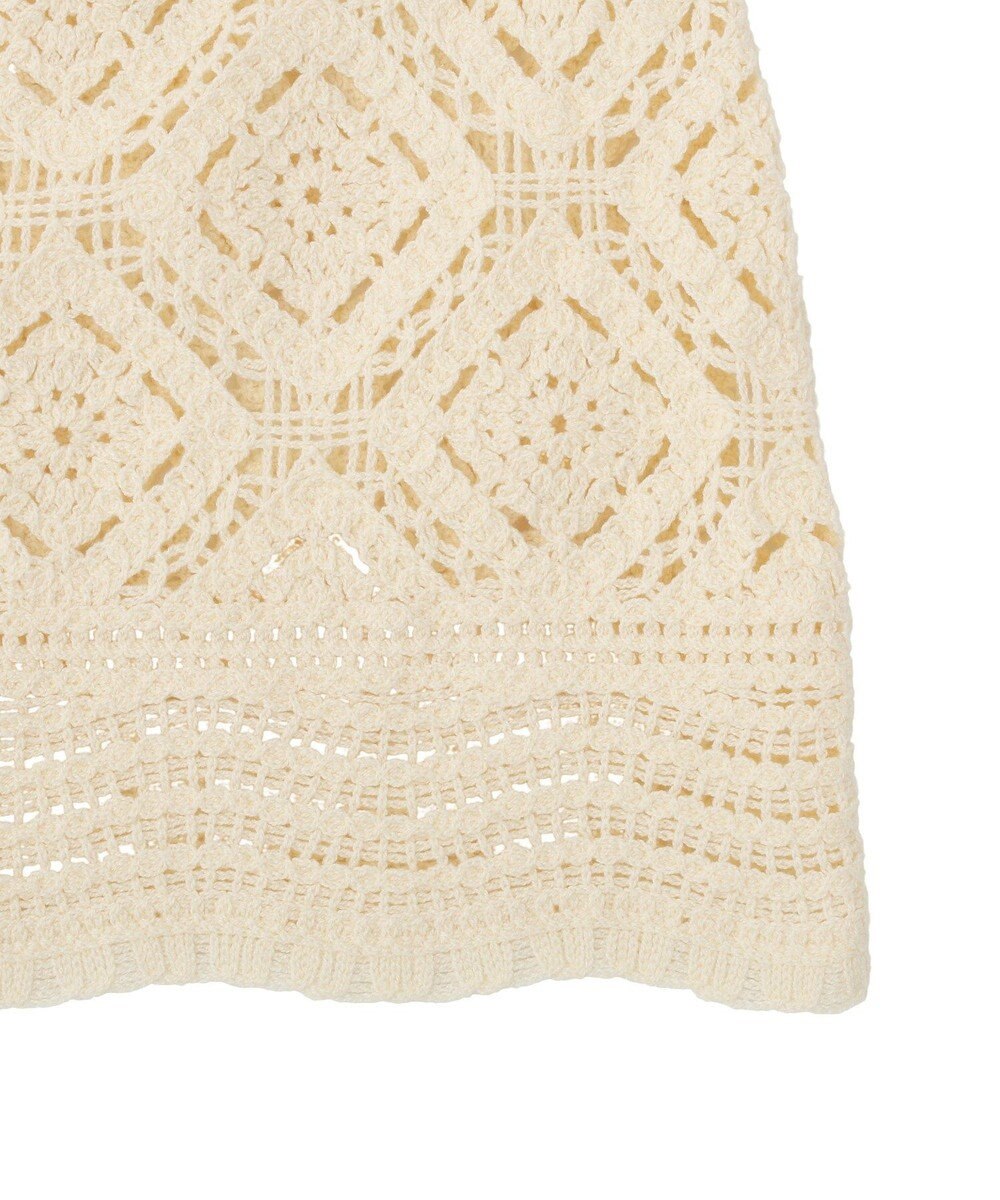 AMERICAN HOLIC クロシェニット巻きスカート 