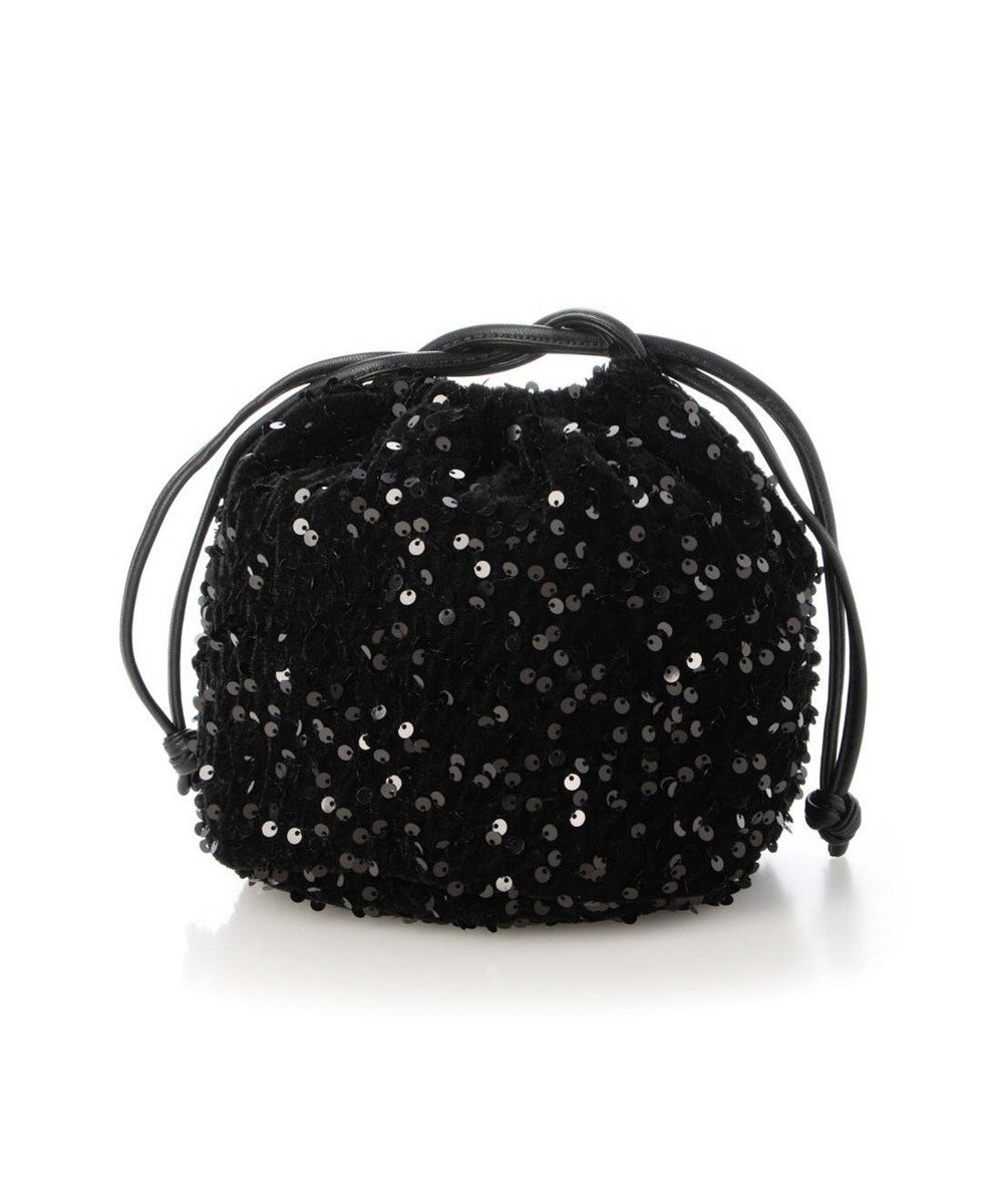 UNBILLION cachecache ベルベットスパンコールドロストバッグ 