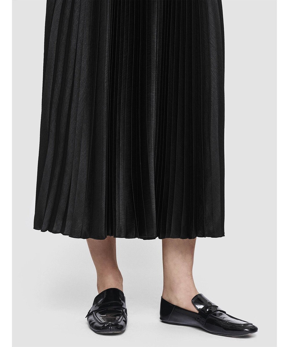 JOSEPH プレーテッドウールルレックス　プリーツスカート 