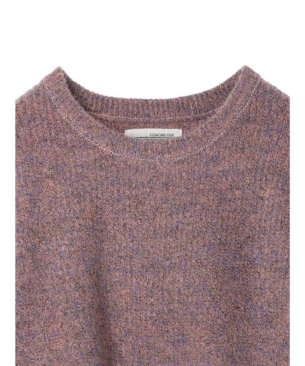 Green Parks ・ＥＬＥＮＣＡＲＥ　ＤＵＥ　ミックスシャギーニット 