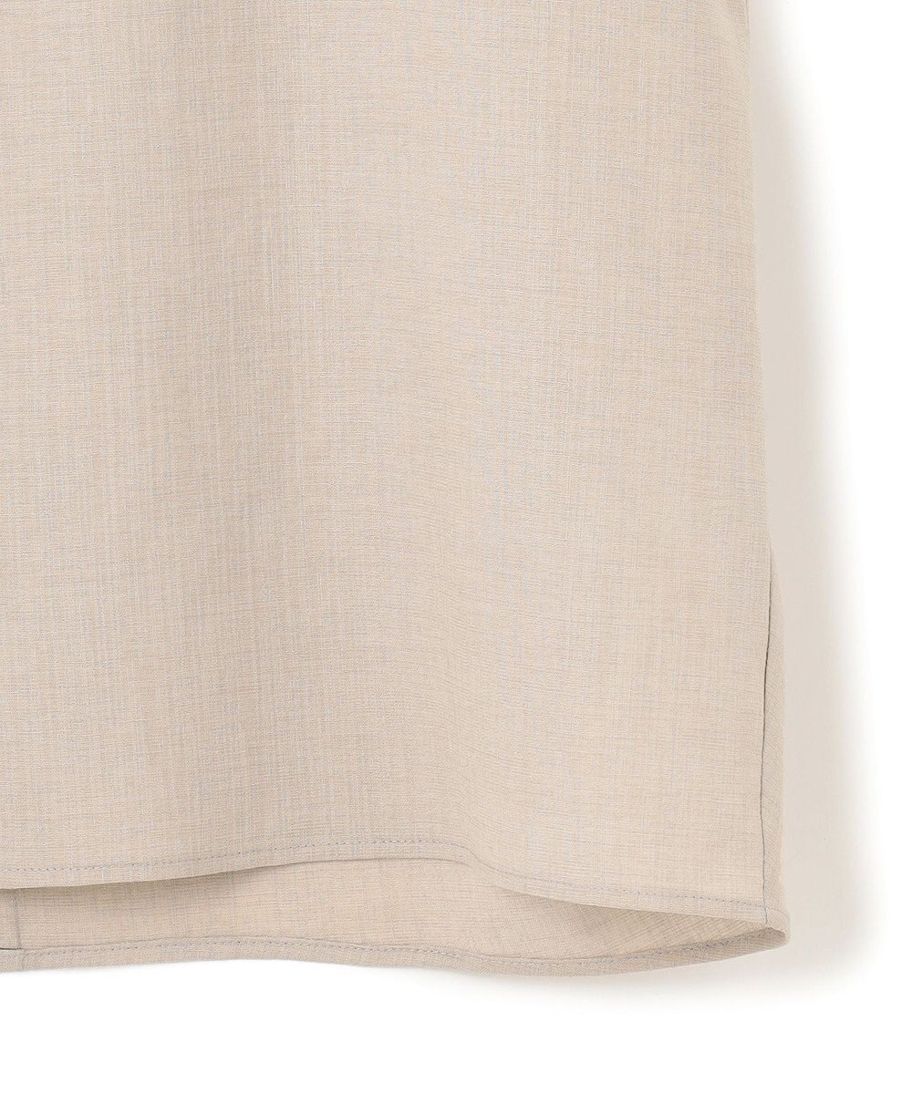 23区 【洗える】トリアセスラブストレッチ フレンチスリーブ ブラウス 