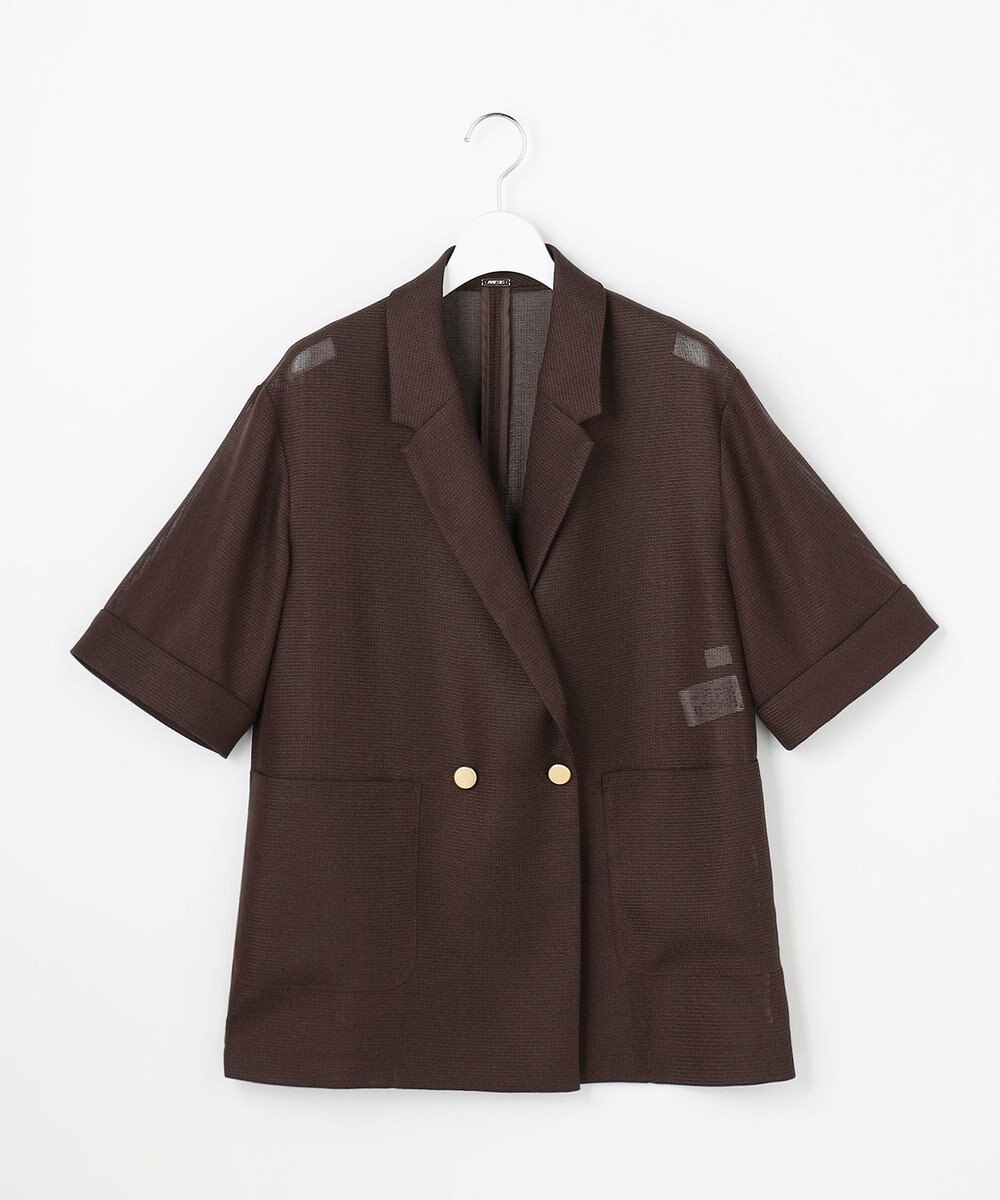 ANY SIS ツイーディカラミ ジャケット 