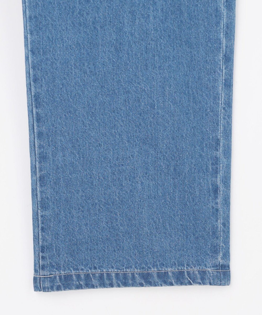 J.PRESS LADIES コットンリネン 7oz デニム セミワイド パンツ 