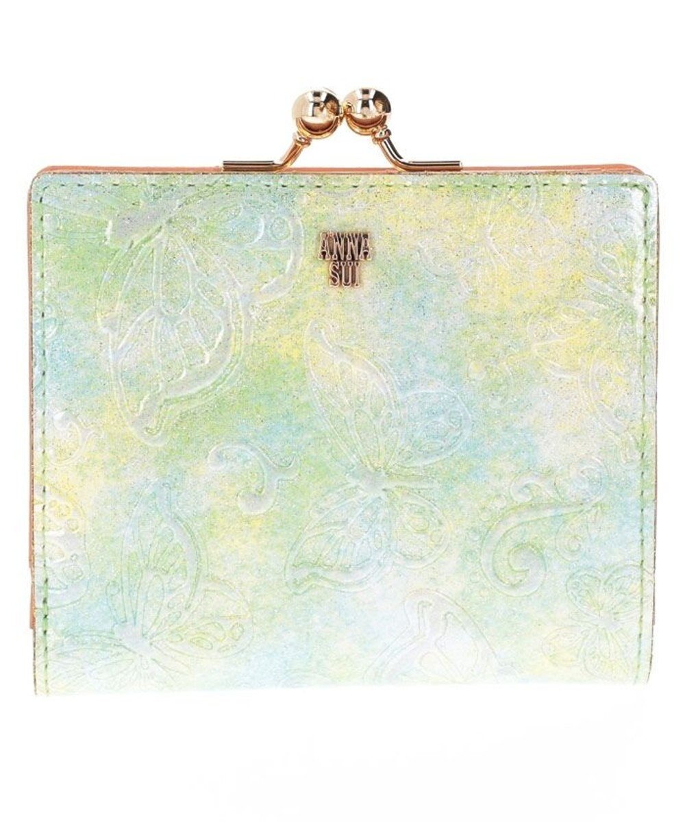 ANNA SUI パピヨン 口金二つ折り財布 