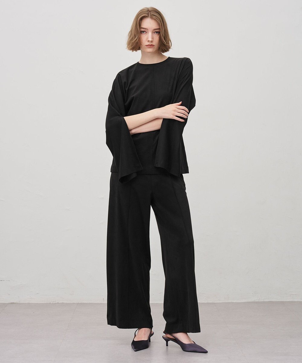 uncrave スウェード ストレートパンツ 