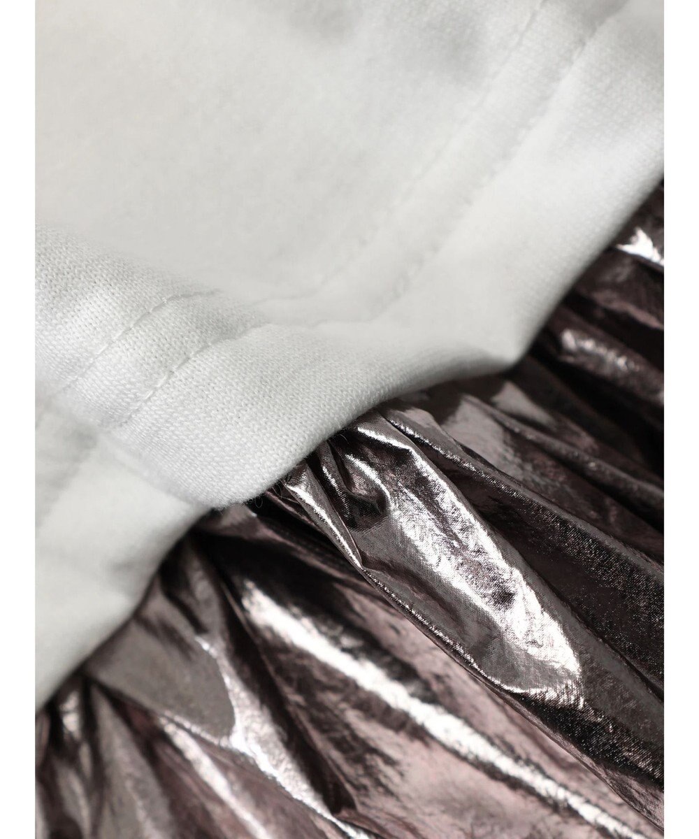 Green Parks ・ＥＬＥＮＣＡＲＥ　ＤＵＥ　メタリック切替ＴＥＥワンピ 