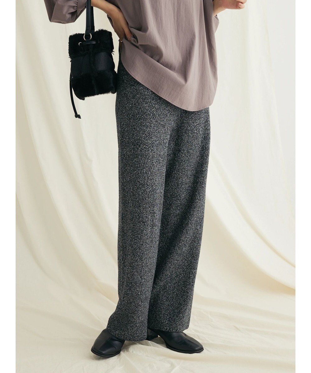 CRAFT STANDARD BOUTIQUE リンクス編みニットパンツ 