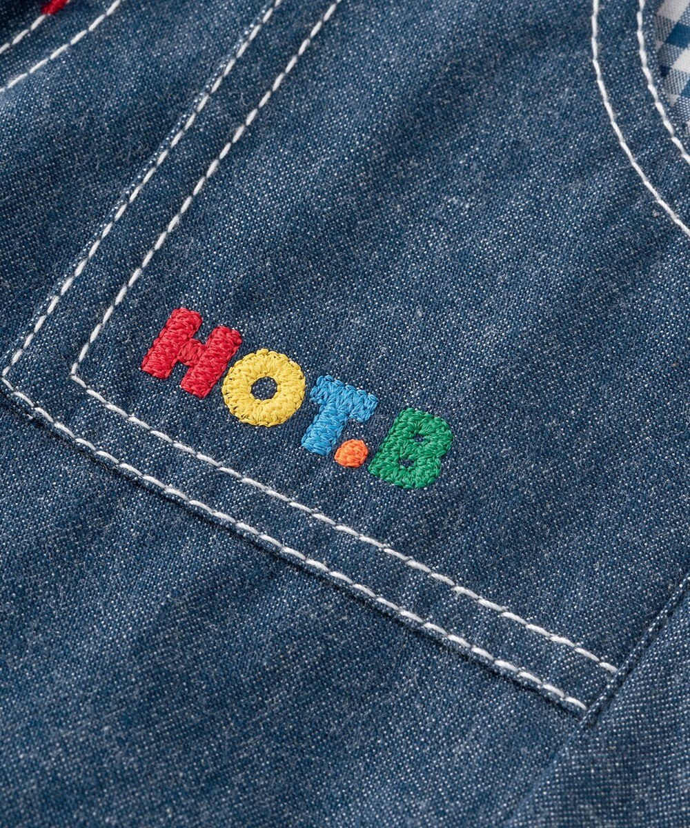 MIKI HOUSE HOT BISCUITS 【80-120cm】 やわらかデニムパンツ 