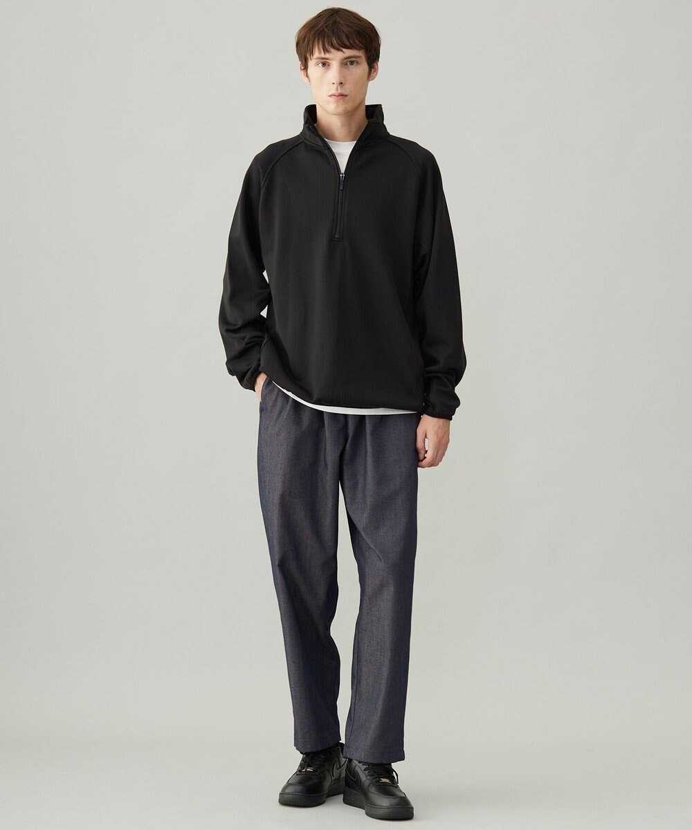 UNFILO MENS 【新色追加】FINE MOVE デニム イージーギャザーパンツ [24年商品] 