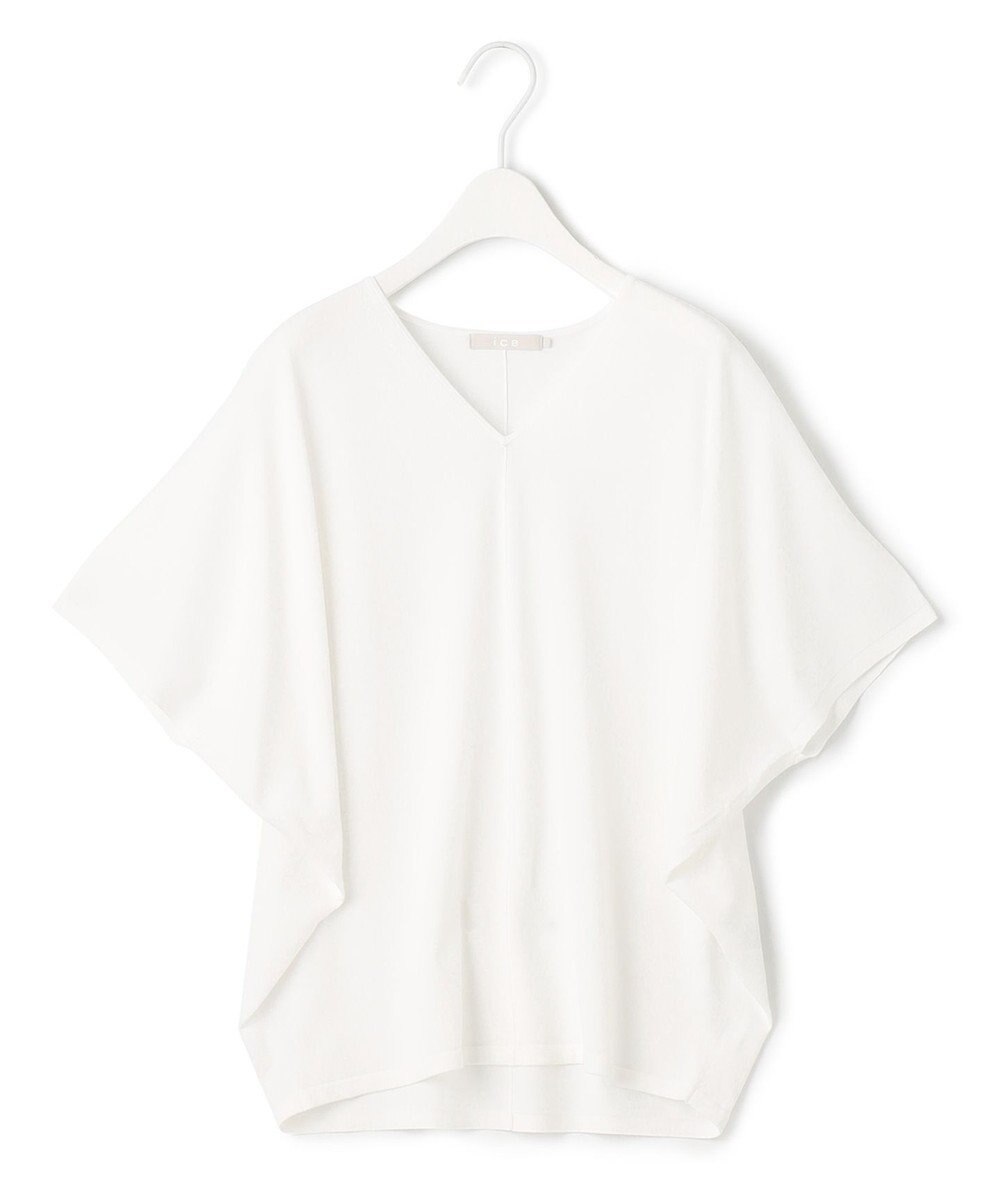 ICB 【洗える】VIS/NYハイゲージ Vネックプルオーバー 