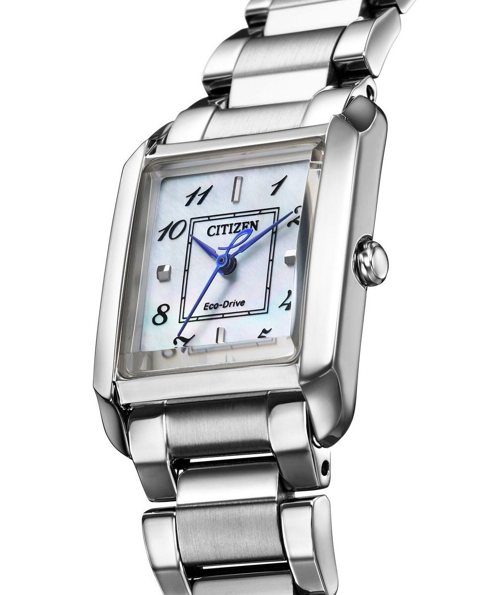 CITIZEN 【タイムレスでエレガントなスクエアモデル】シチズン エル 光発電エコ・ドライブ SQUARE Collection 