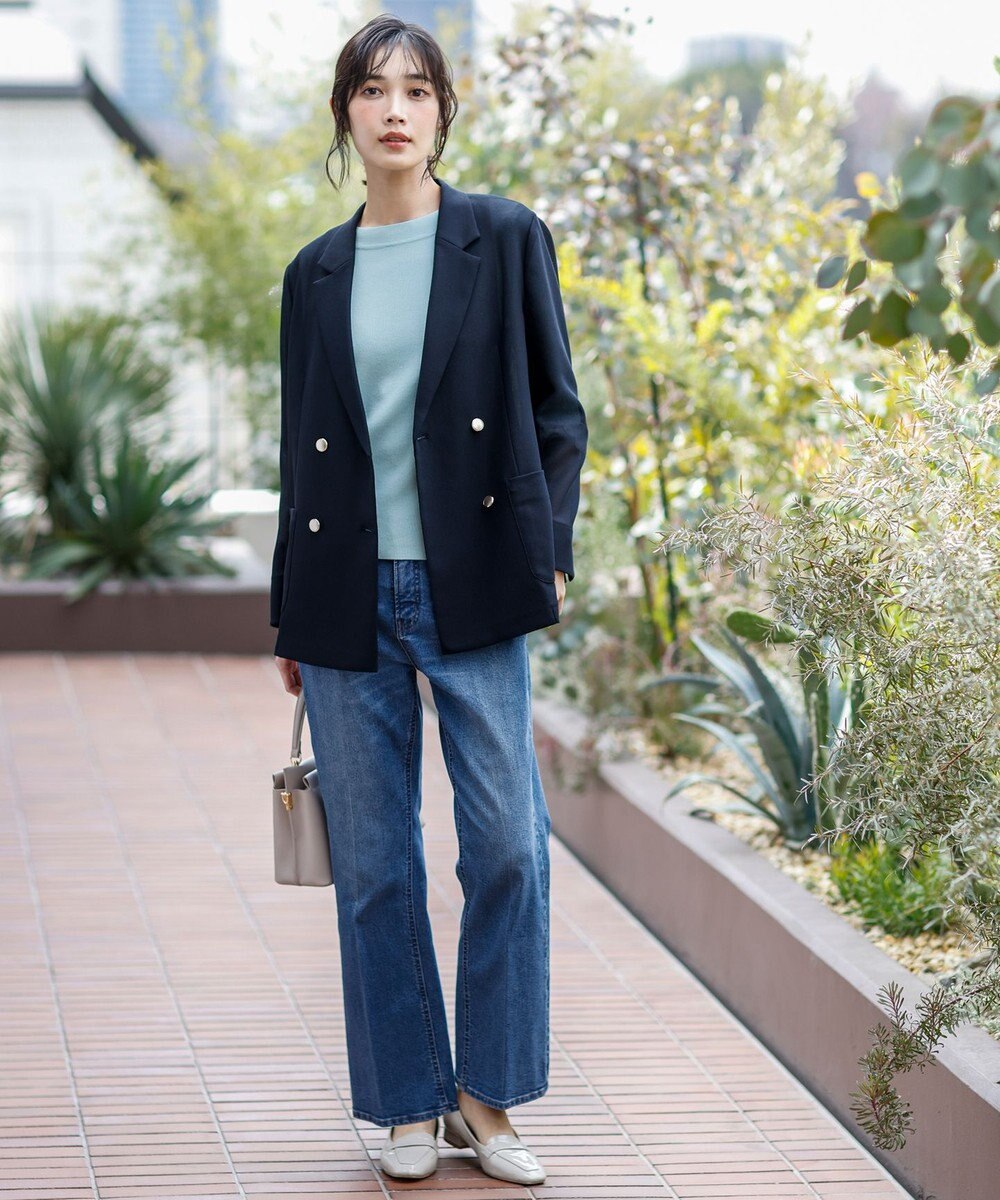 ANY SIS 【好印象ブライトニット】レースポイント プルオーバー 